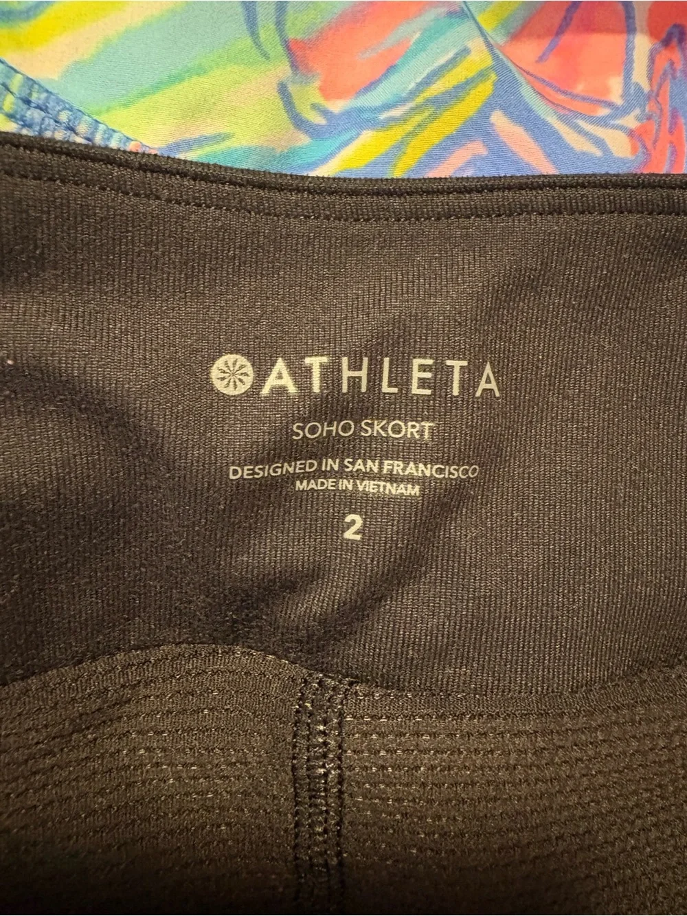 Women’s Athleta black SoHo Skort size 2